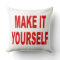 DIY Create Your Own Made in the USA Throw Pillow