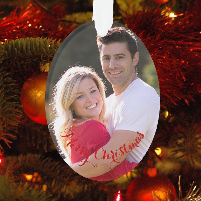 DIY Create Your Own Oval Photo Christmas Holiday Ornament (DIY Create Your Own Oval Photo Christmas Holiday Ornament)