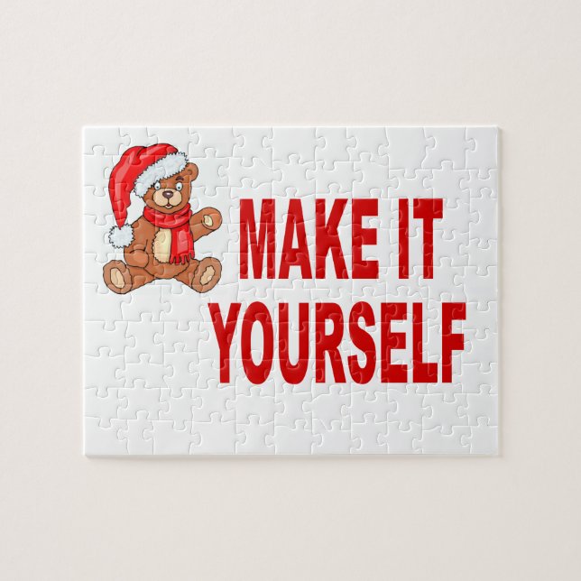 DIY Create Your Own Puzzle (Horizontal)