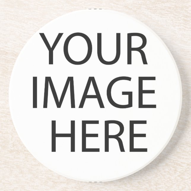 DIY Custom name personalise Patriotic Personalise Coaster (Front)