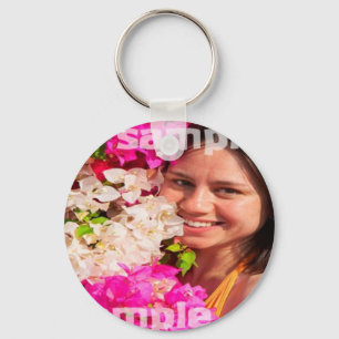 DIY Custom Personalised Photo Key Ring