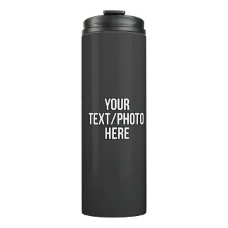 DIY Custom Text Photo Picture Design 2024 Thermal Tumbler