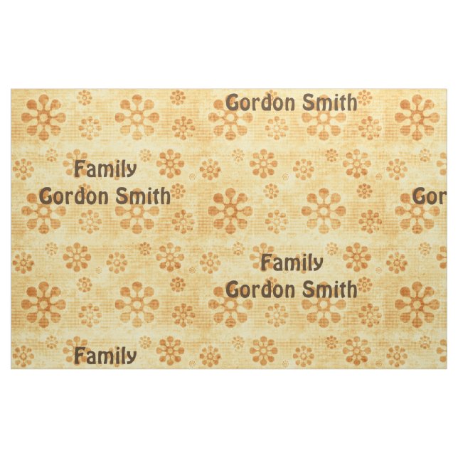 DIY - Customise your text, image, colours & ideas Fabric (Fat Quarter)