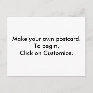 DIY - Design Create Your Own Postcards