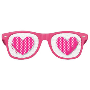 DIY Design Your Own Custom HEARTS Party Shades A43