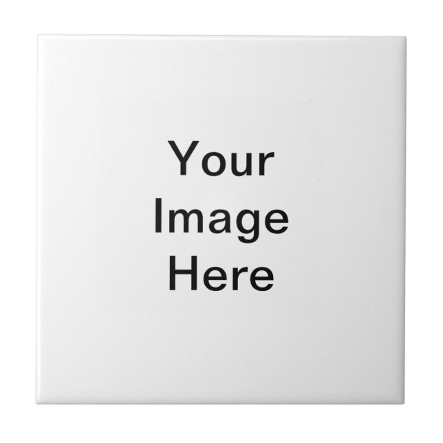 DIY Design Your Own Zazzle Gift Item Tile (Front)