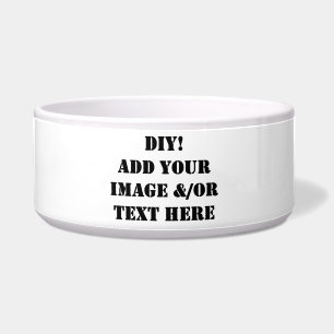 DIY Dog Drinking and Food Bowl