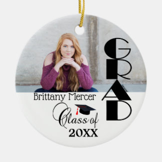 DIY Grad Photo Memories Ceramic Tree Decoration