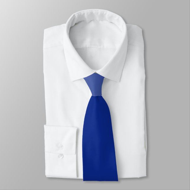 DIY GRADIENT COLOR, BLUE SAPPHIRE TIE (Tied)