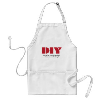 DIY I Am Busy Funny Standard Apron