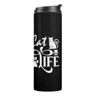 DIY Keepsake Cat Toys Thermal Tumbler