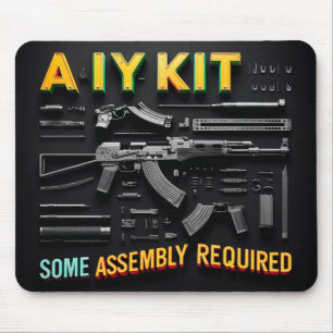 DIY Kit: Some Assembly Required Mouse Pad