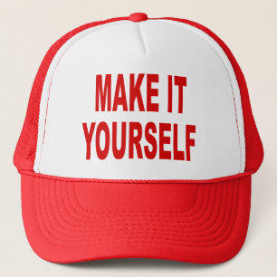 DIY Make It Yourself Custom Baseball Cap