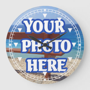 DIY Make Your Own Personalised Large Clock
