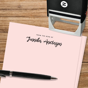 DIY Modern Personal Stationery Self-inking Stamp