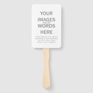 DIY (More Options) - Hand Fan