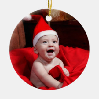 DIY My First Christmas Custom Photo Ornament