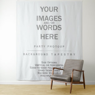DIY Party Photoup Background - 88"x104" Tapestry