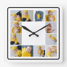 DIY Personalised 12 Photo Collage Template