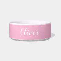 DIY Pet Bowl | Custom Name, Colour, Text