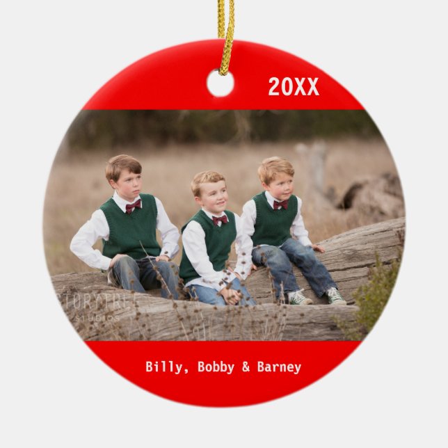DIY - Photo on an Ornament (Front)