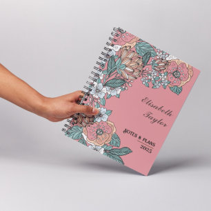 DIY Pink Floral Planner: Your Personalised Study  Planner