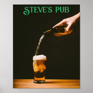 DIY! Pub Mancave Poster - Add Name
