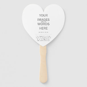 DIY (Shape Options) - Hand Fan