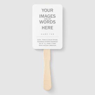 DIY (Shape Options) - Hand Fan