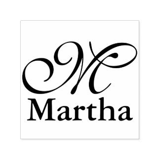 DIY - Simply Monogram / Name Self-inking Stamp