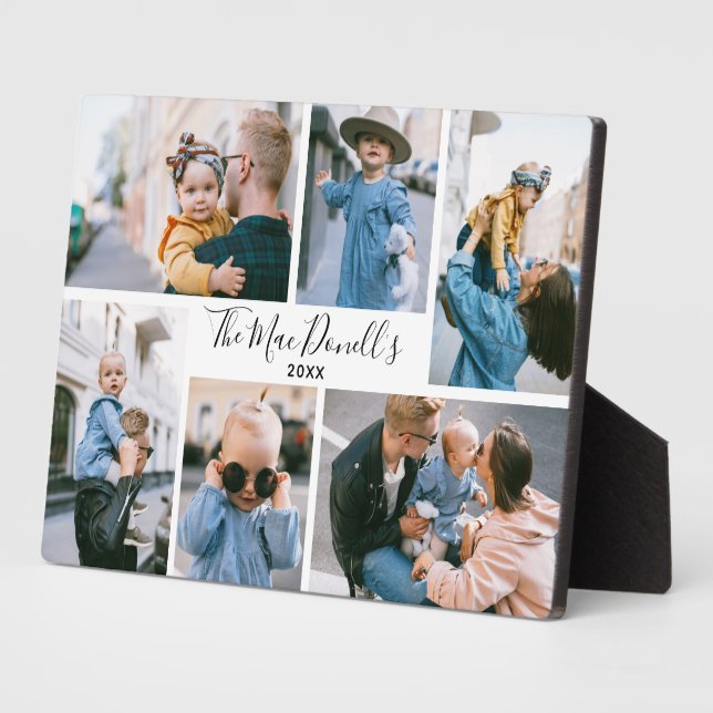 DIY Six Photo Plaque (Side)