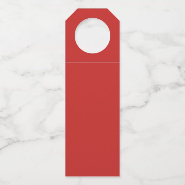 DIY template ADD text image Bottle Tag (Front)