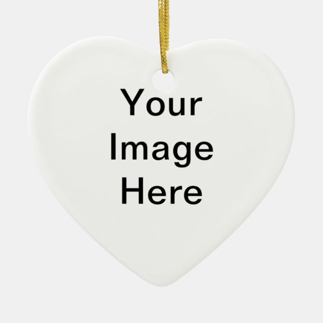 DIY Templates easy add TEXT PHOTO bulk pricing Ceramic Tree Decoration (Front)