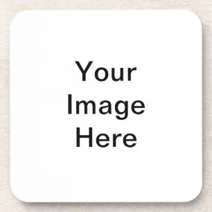 DIY Templates easy add TEXT PHOTO bulk pricing Coaster