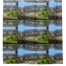 DIY upload your PHOTO IMAGE TEXT Shower Curtain