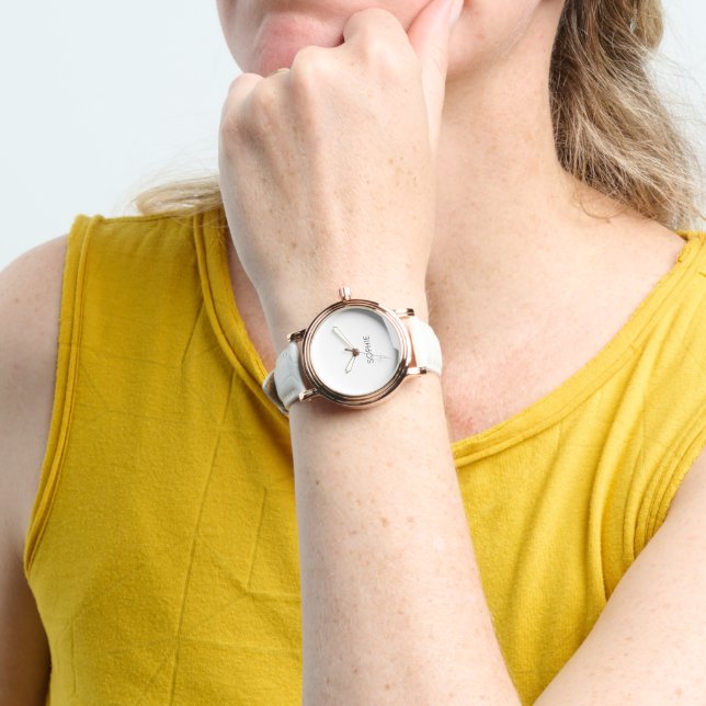 DIY Watch | Custom Text, Name, Colour  (Wrist)