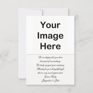 DIY - Wedding Thank You Card