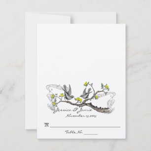 DIY You Score and Fold Tent Wedding Place Cards