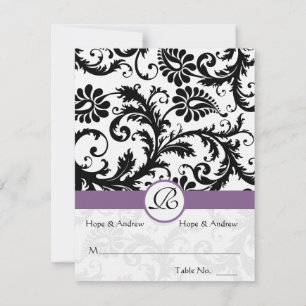 DIY You Score and Fold Tent Wedding Place Cards