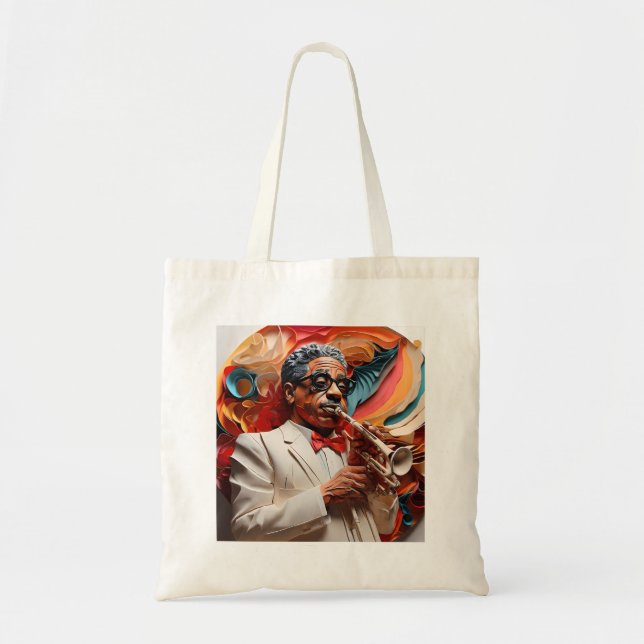 Dizzy Gillespie Tote Bag (Front)