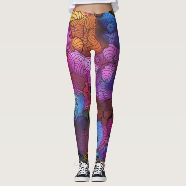 Dizzy Lizzy Leggings (Front)