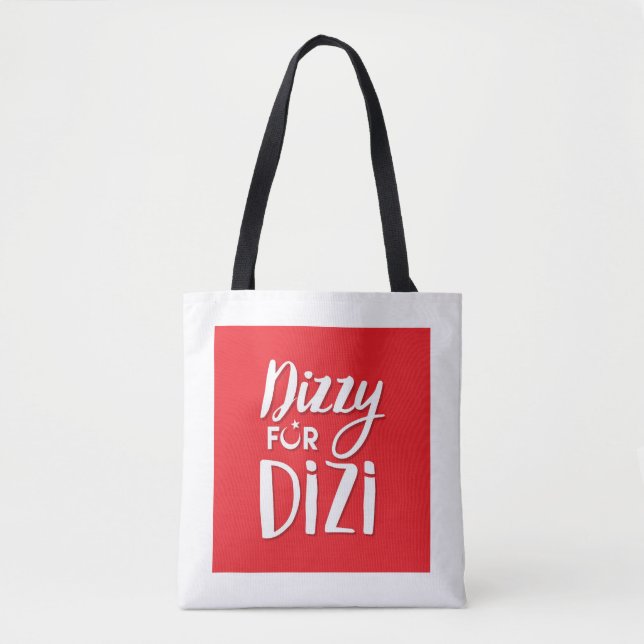Dizzy Logo Tote Bag (Front)