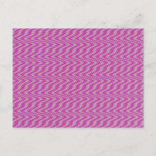 Dizzy Pink Postcard