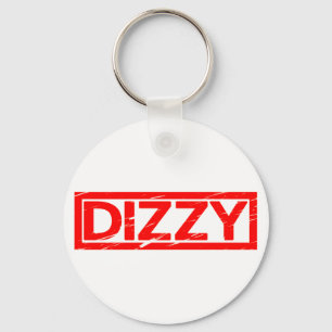 Dizzy Stamp Key Ring