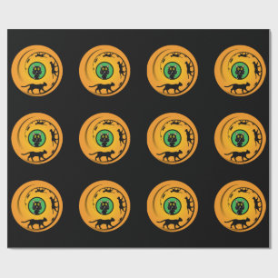 Dizzy Wheel Wrapping Paper
