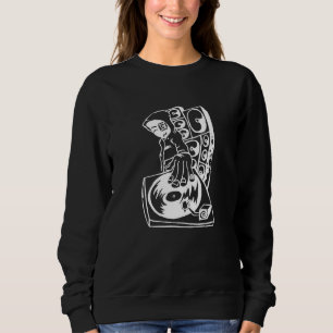 Dj 23 Graffiti Rave Streetwear Soundsistem Music P Sweatshirt