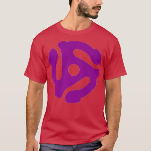 DJ 45 RPM Adapter Turntable Record  Vinyl Gift T-Shirt