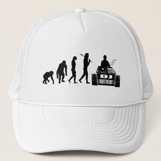 DJ and MC's vinyl lovers gear Trucker Hat (Front)
