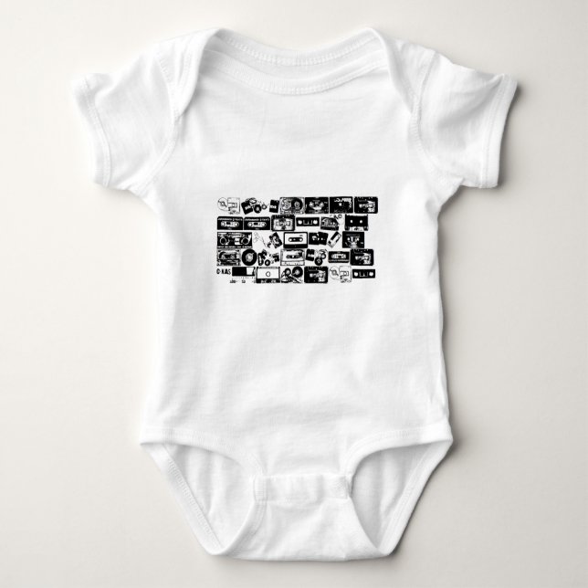 dj baby bodysuit (Front)