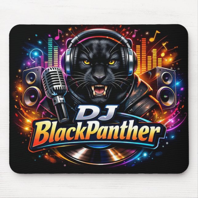 DJ BLACKPANTHER 2 MOUSE PAD (Front)